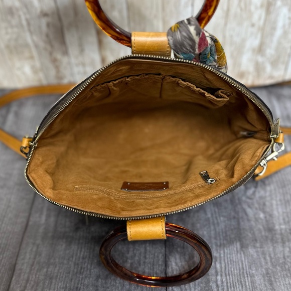 Patricia Nash First Bloom Collection Melllini Satchel Bag - Picture 6 of 17